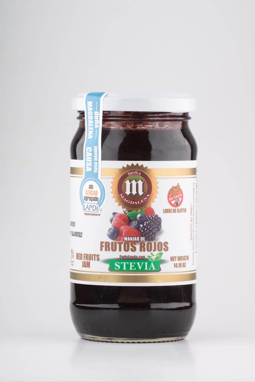 mermelada de frutos rojos